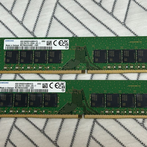 삼성 DDR4 3200 32GB ×2 총 64GB 데스크탑 램 이미지