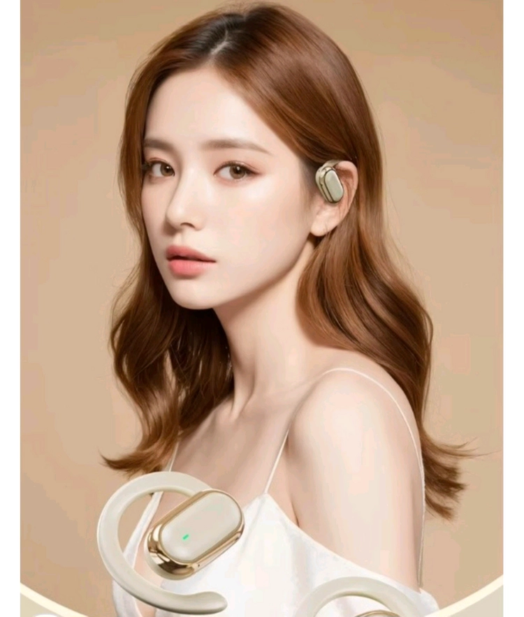 1+1 오픈형 무선 블루투스 이어폰 귀걸이형1+1 오픈형 무선 블루투스 이어폰 귀걸이형 블루투스 5.3 스포츠이어폰 이미지