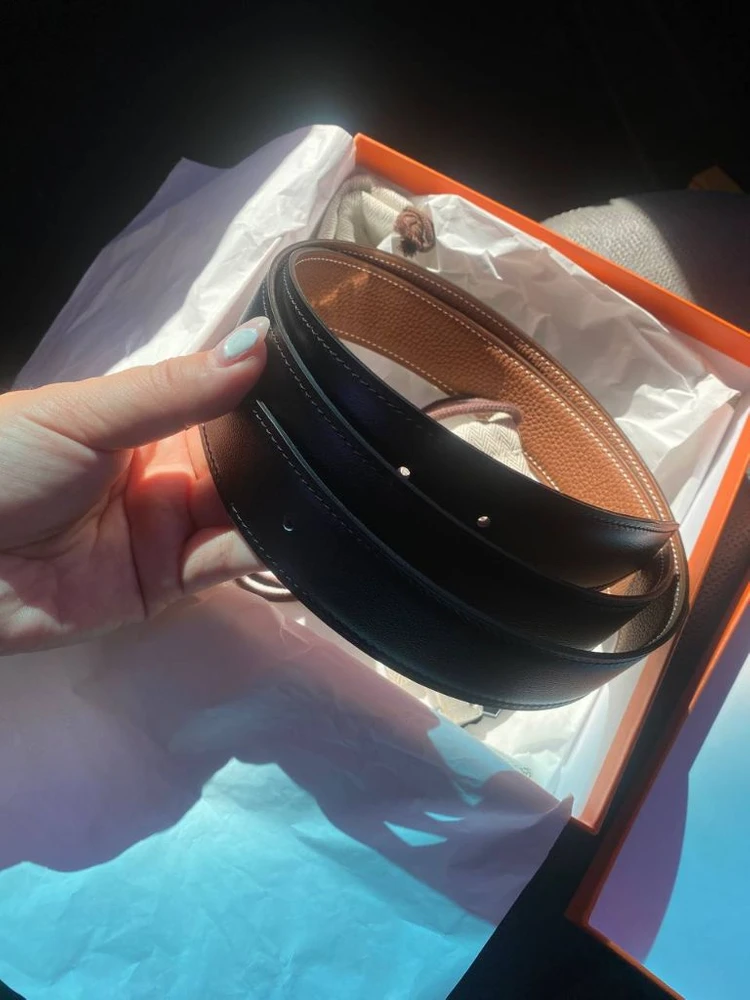 에르메스 H 버클 벨트 32mm 새상품 입니다 이미지