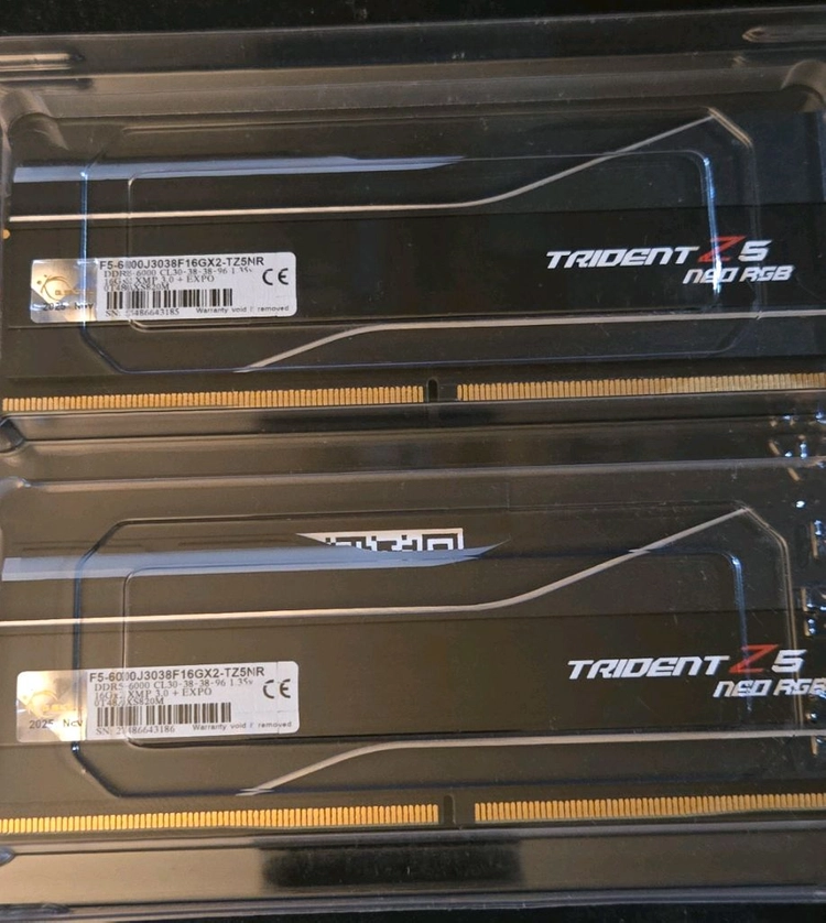 지스킬 z5 네오 트라이던트 6000 cl30 16x2 32기가 이미지