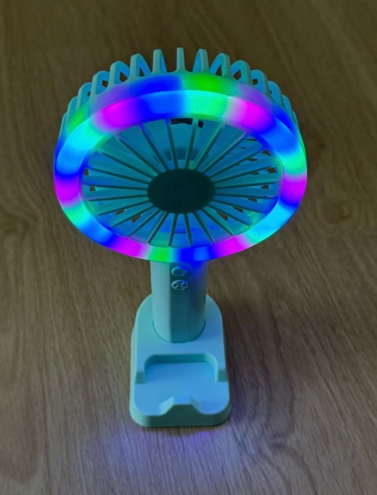 LED 조명 핸디 선풍기 이미지
