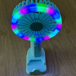LED 조명 핸디 선풍기 이미지