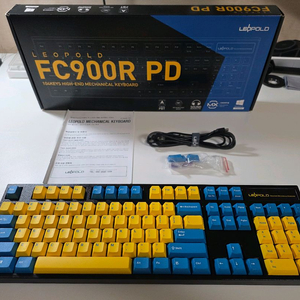 레오폴드 FC900R 적축 간이윤활 기계식 스웨디시 키보드 저렴하게 드려요 이미지