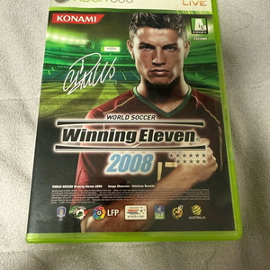 XBOX 360 월드 사커 위닝 일레븐 2008 이미지