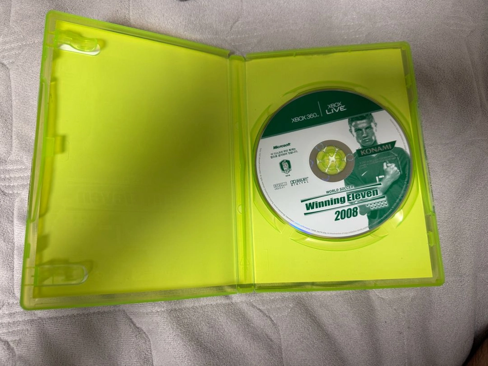XBOX 360 월드 사커 위닝 일레븐 2008 이미지