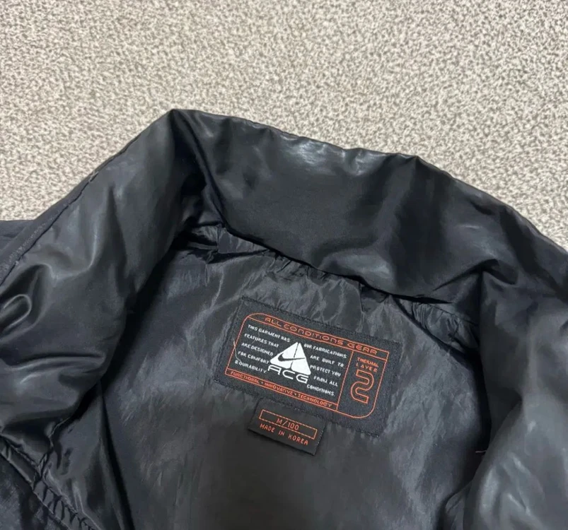 100 나이키 acg 스우시 조끼 패딩 이미지