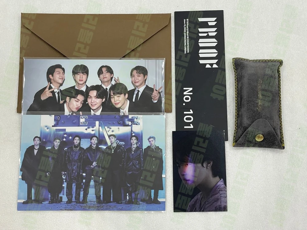 방탄소년단 bts 공방 프루프 proof 역조공 단체엽서 가족사진 지민포카 fangift jimin poca pc 이미지