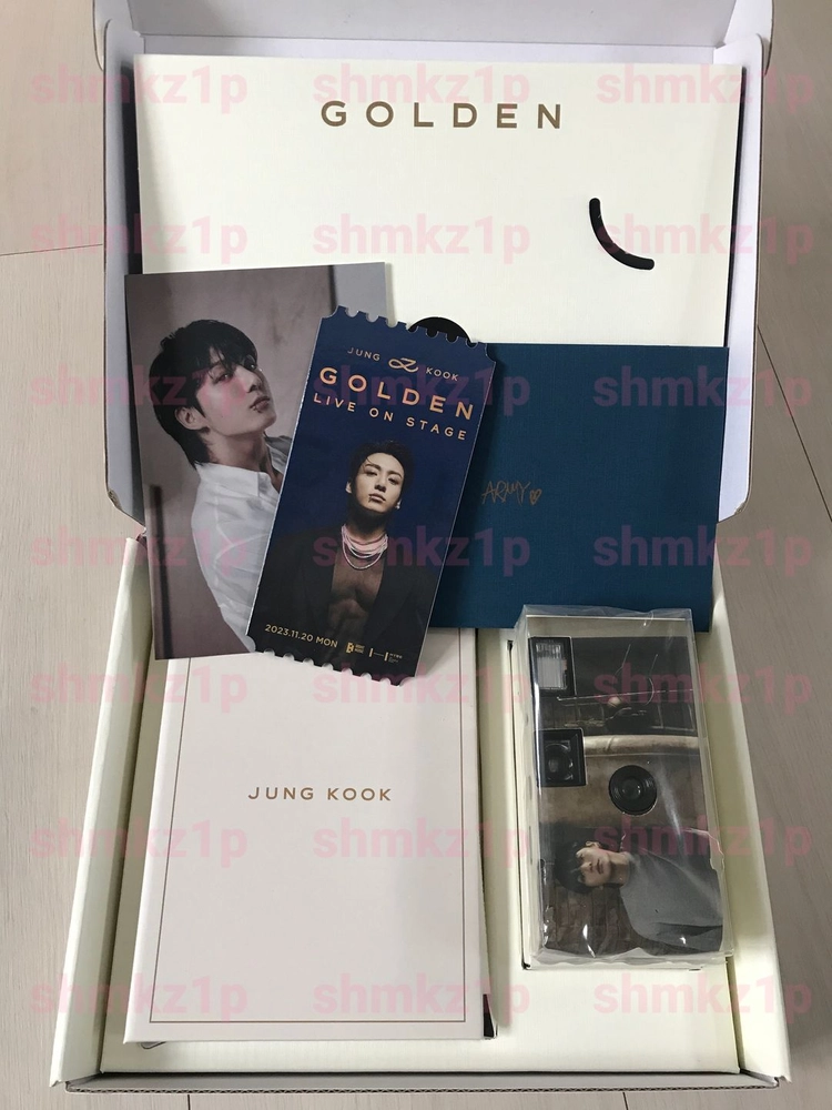 방탄소년단 정국 골든 Golden 쇼케이스 역조공세트 양도 - 안심되는 중고거래