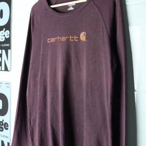 W(XL) 칼하트 긴팔티셔츠 USA 썬페이딩 에이징 이미지