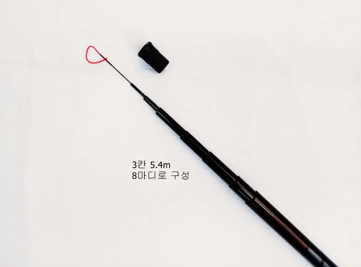 민장대 낚시대 5m 2대, 낚시줄,조립낚시,소품일체 이미지