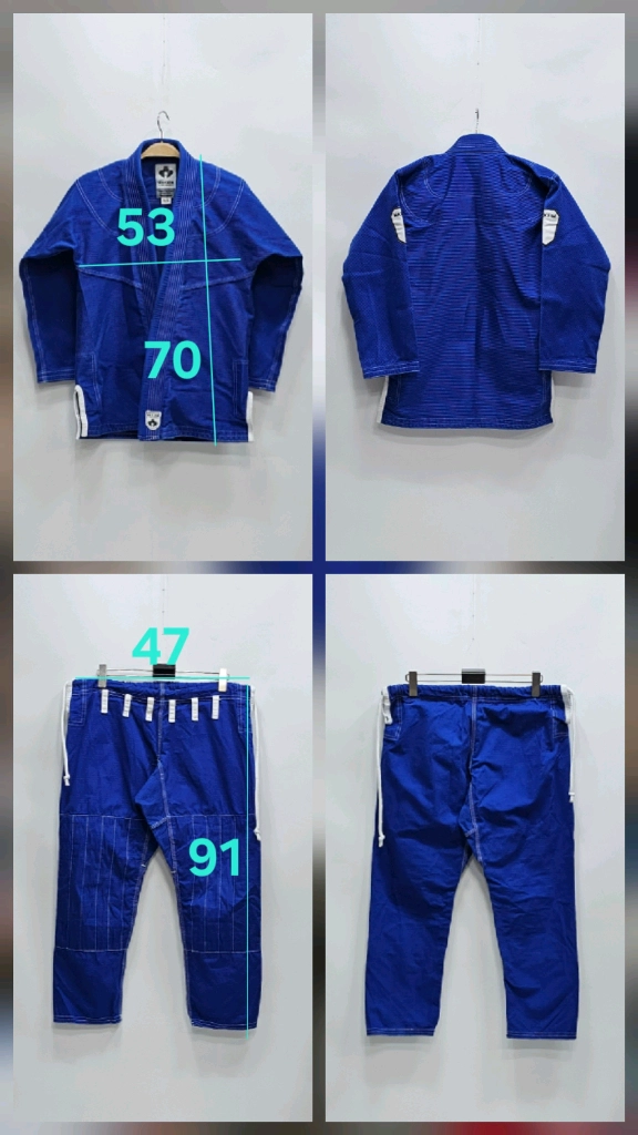 막심 수짓수 도복 / A0 블루 이미지