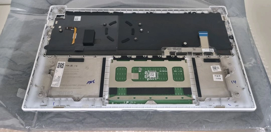 미사용)nt951(nt950)xdb 상판 키보드 마우스패드포함 팜 이미지