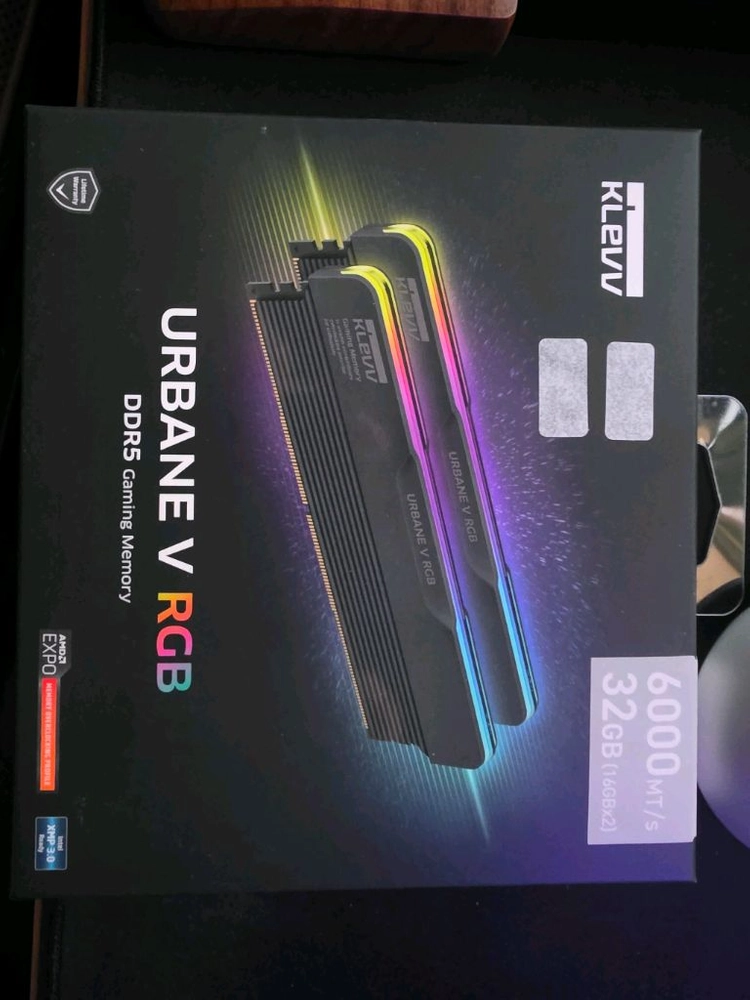 klevv urbane v ddr5 cl30 6000 32gb 이미지