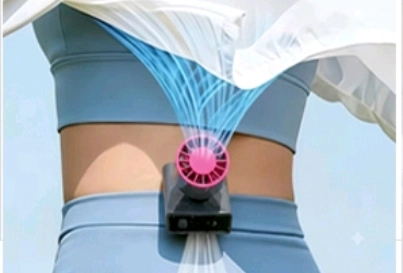 바디클립 미니 휴대용선풍기 손풍기 날개없는선풍기 쿨링 탁상용 무선선풍기 집게선풍기 야구장 캠핑 등풍기 이미지