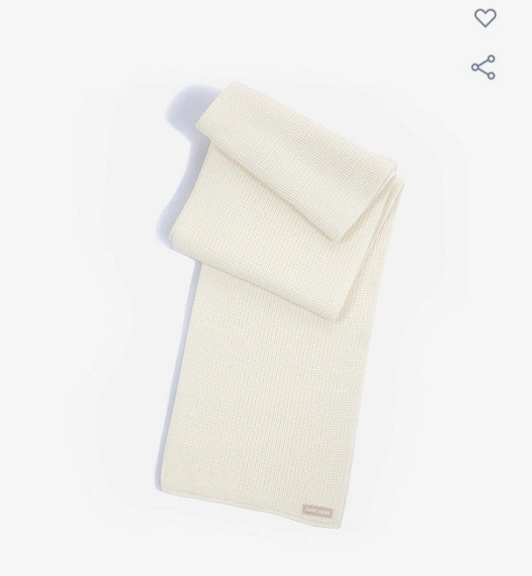 새상품-세인트제임스 머플러 Canoe 색상 cream or vegetal 택1 이미지