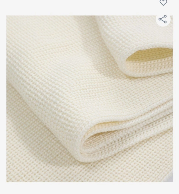새상품-세인트제임스 머플러 Canoe 색상 cream or vegetal 택1 이미지