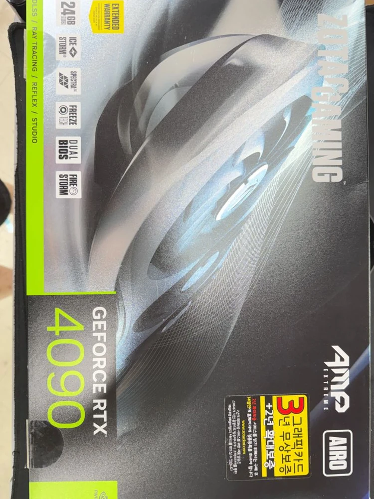 조텍 RTX 4090 판매합니다 이미지