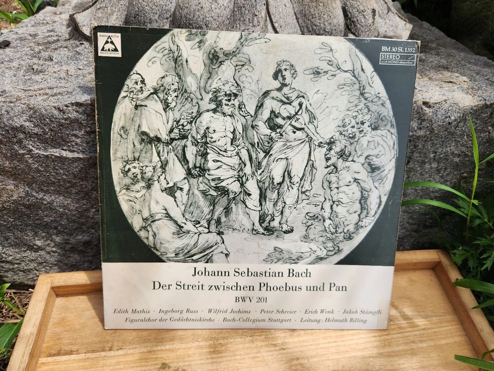 수입LP/헬무트 릴링Der Streit Zwischen Phoebus Und Pan BWV 201 이미지