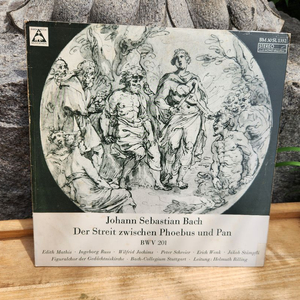 수입LP/헬무트 릴링Der Streit Zwischen Phoebus Und Pan BWV 201 이미지