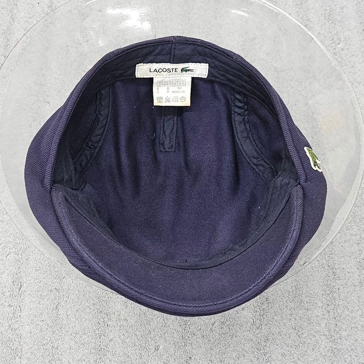 라코스테 정품 네이비 색상의 헌팅캡 58cm 이미지