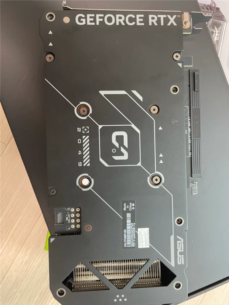 ASUS RTX4060Ti DUAL OC 이미지