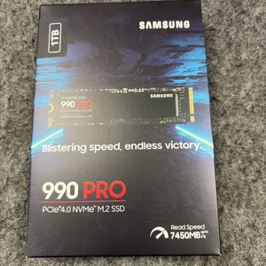 삼성 990 NVMe M.2 SSD 1TB 이미지