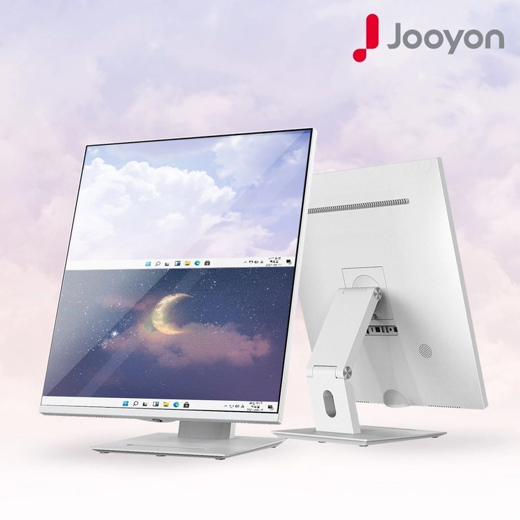 주연 듀얼업 모니터 j28qim (LG패널) 이미지
