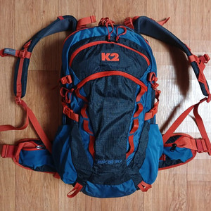 K2(정품) 남성 등산 배낭 백팩 (30리터) (블루) (상태 최상급) 이미지