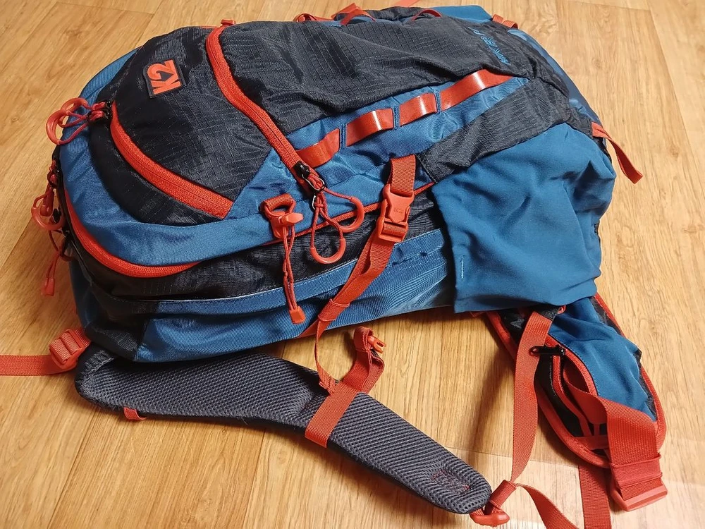 K2(정품) 남성 등산 배낭 백팩 (30리터) (블루) (상태 최상급) 이미지