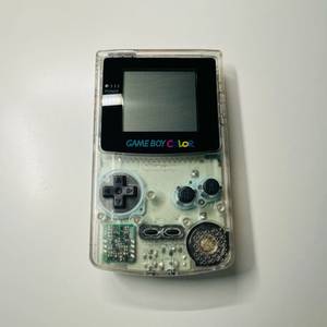 닌텐도 GBC 게임보이 컬러 클리어 순정 판매 (GBA, 게임보이어드밴스) 이미지