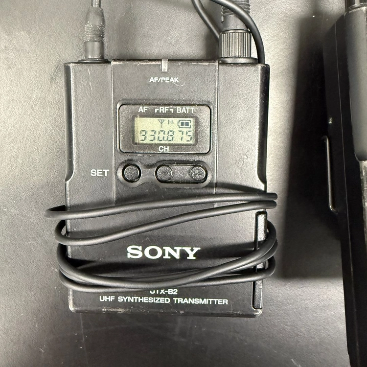 소니 UWP-V1 무선 마이크 세트 (UTX-B2/URX-P2, 900메가헤르츠대역) 이미지
