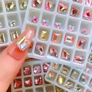 고급 네일파츠 세트 네일스톤 10개 2500원 이미지