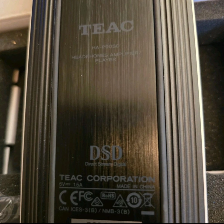 TEAC HA-P90SD 휴대용 헤드폰 앰프 DAP 이미지