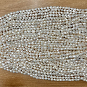 9x10mm 납작쌀진주 담수진주 /직거래,택배가능 이미지