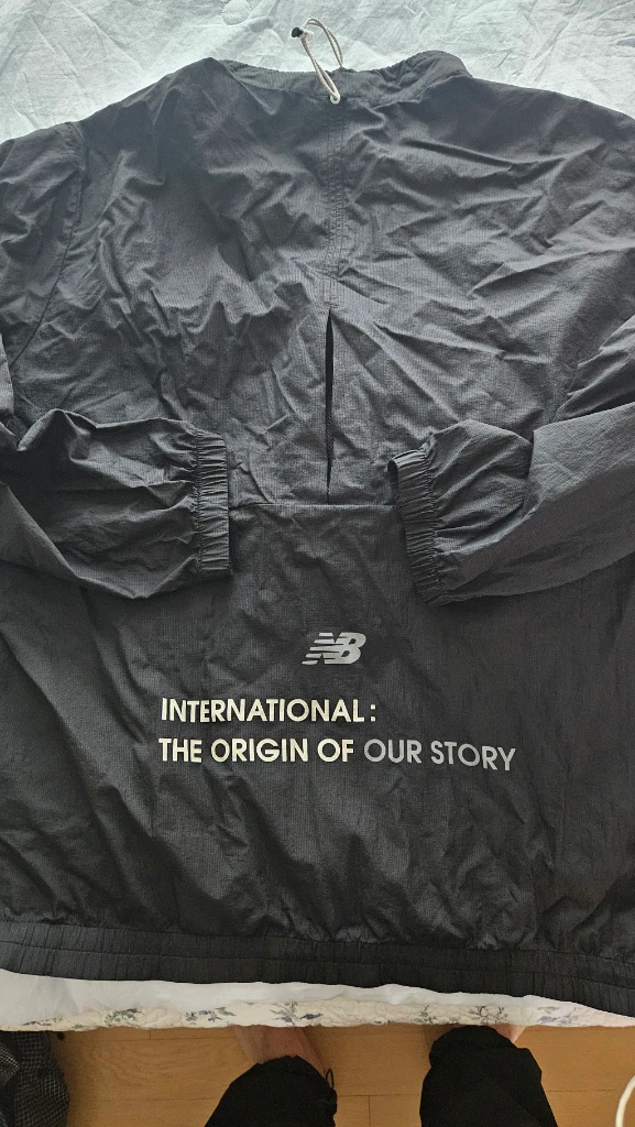 (아시아2XL/XL) 뉴발란스 러닝 자켓 바람막이 이미지