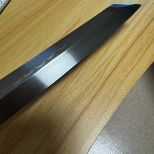 하야테요시히로 백이강 혼야끼 키리츠케 야나기바 300mm 칼 야나기바 혼야키 사시미 회칼 미사용 이미지