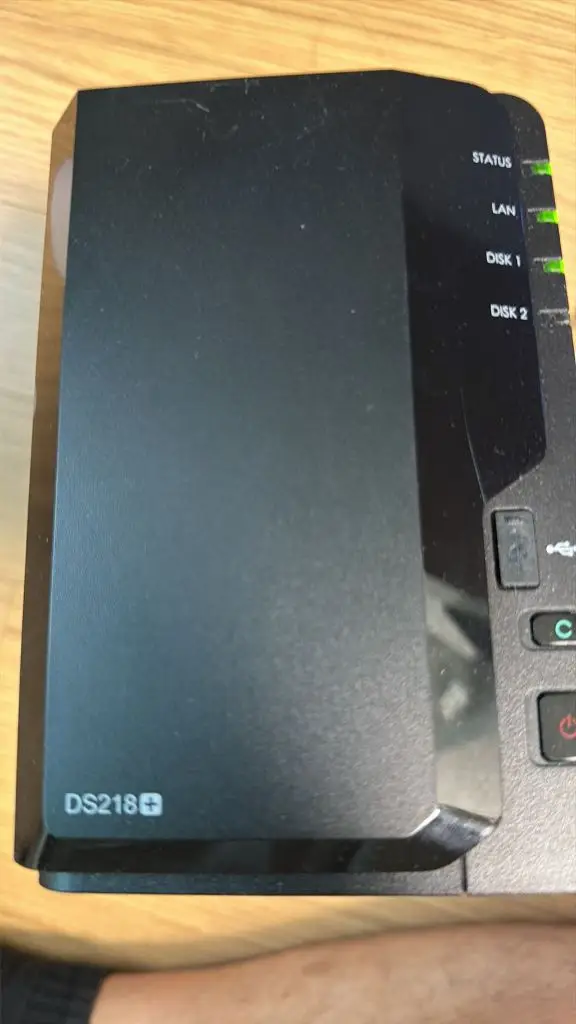 DS218+ 2T hdd*1 nas 판매합니다 이미지