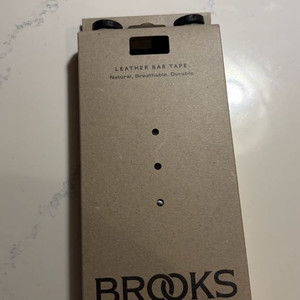 BROOKS LEATHER BAR TAPE브룩스레더바테잎 블랙 미개봉 새제품 이미지
