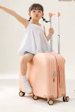 아동 캐리어 핑크 여행가방 새제품 이미지
