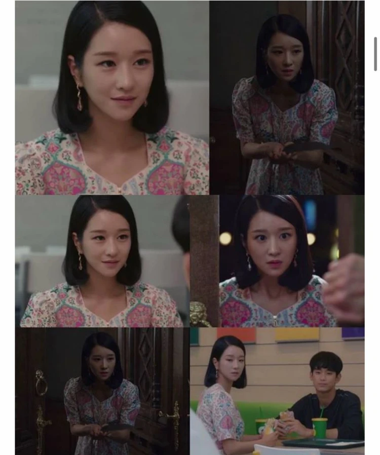 SANDRO 산드로 IRYA 이리야 서예지(사이코지만 괜찮아) 원피스 34 이미지