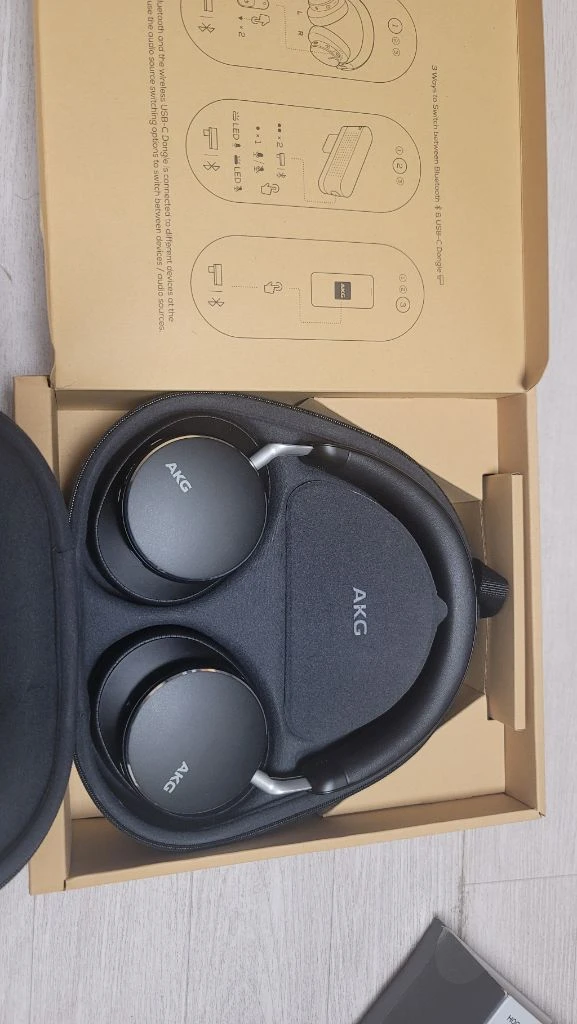 AKG N9 블루투스 헤드폰 단품 S급 박스셋 등 이미지