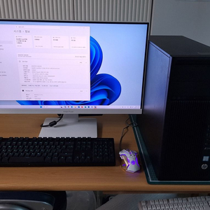 델 i7-6700하고 27인치 모니터세트 이미지