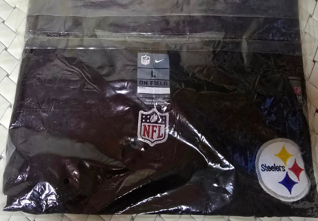 NFL 피츠버그 스틸러스 트로이 폴라말루 컬러러쉬 유니폼 이미지