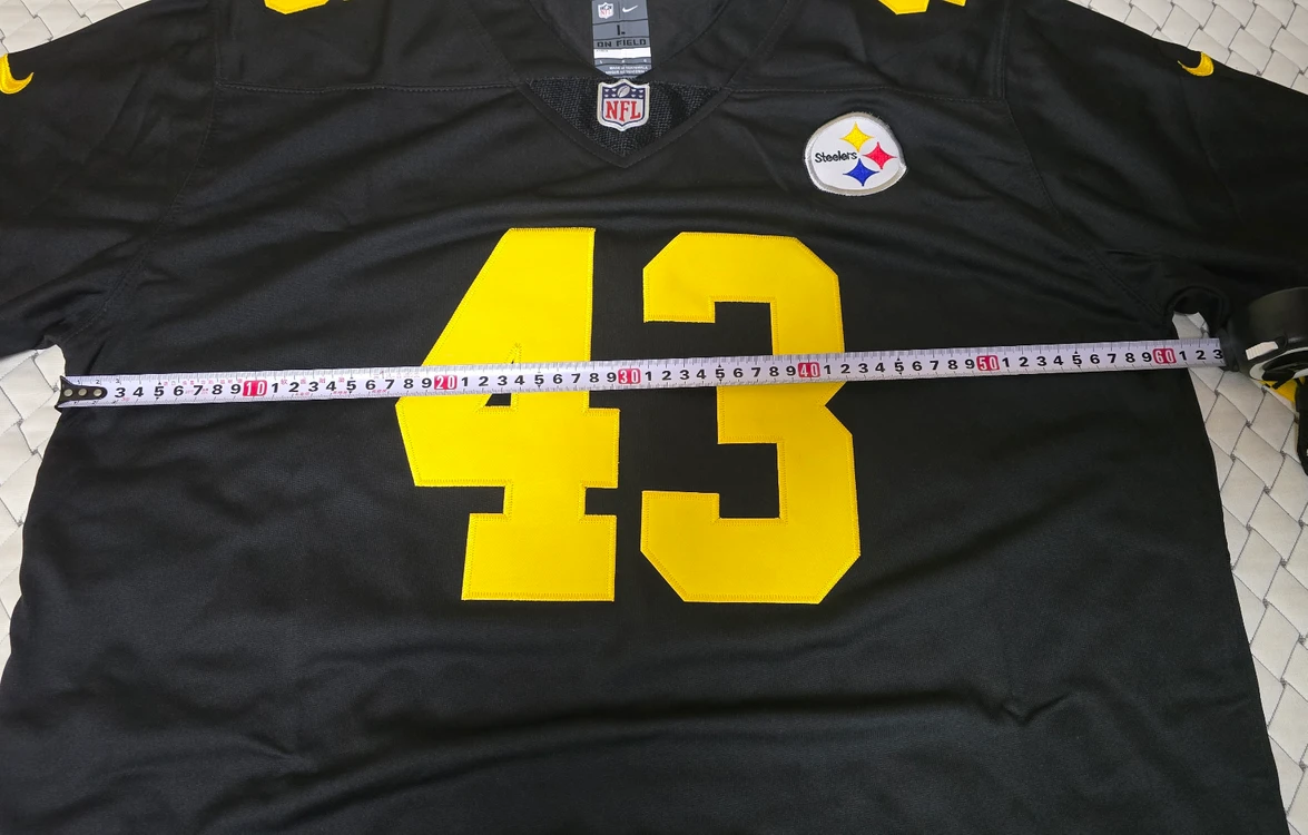 NFL 피츠버그 스틸러스 트로이 폴라말루 컬러러쉬 유니폼 이미지