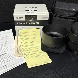 시그마 85mm F1.4 DG DN 소니FE 이미지