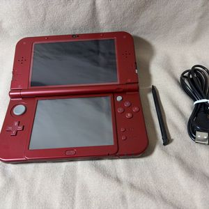 (정발/순정/포켓몬뱅크외) 닌텐도 뉴 3DSXL 메탈릭레드 이미지