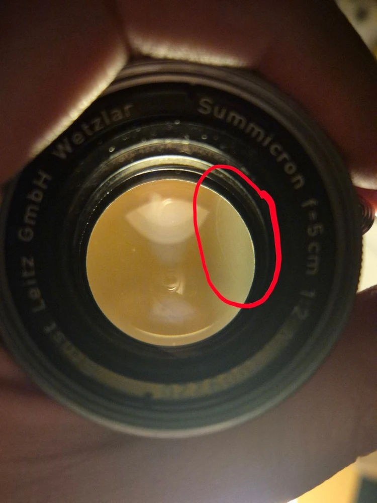 라이카 주미크론 50mm f2 침동(란탄글라스) 이미지