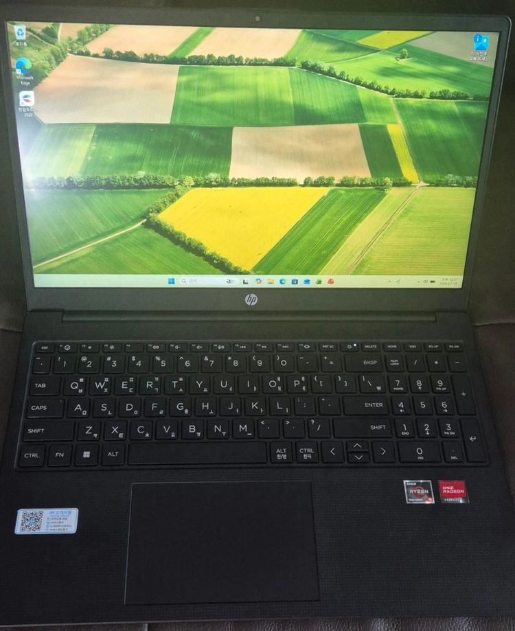 HP 노트북 15-fc0223AU 라이젠5 7430U 이미지