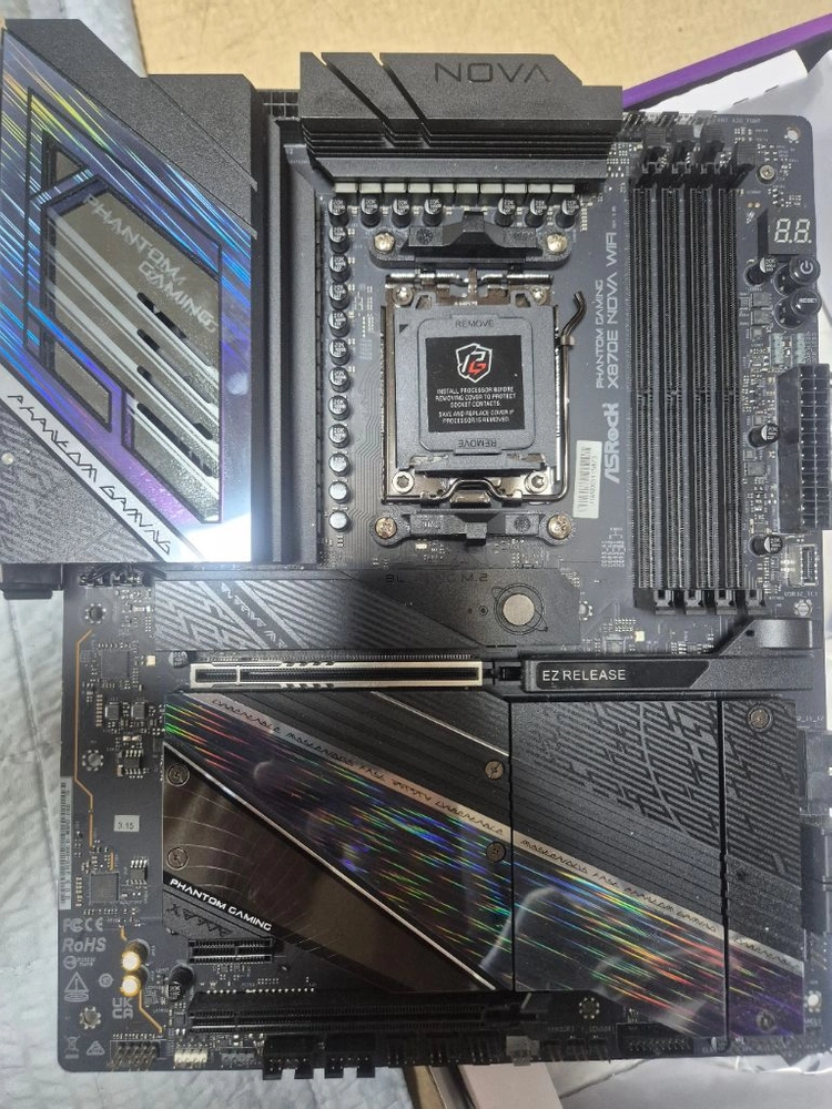 asrock x870e nova 이미지