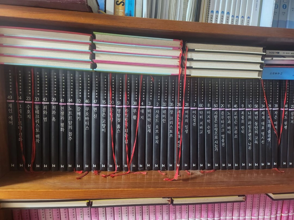 한국문학 세계문학 전집 이미지